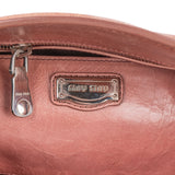 Miu Miu Vitello Lux Leather Handbag