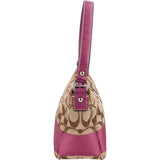 Coach Monogram Signature Demi Pouch Handbag