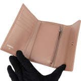 Chanel Quilted Caviar Leather Chevron Small Boy Flap Wallet