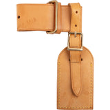 Louis Vuitton Vachetta Leather Luggage Tag Set