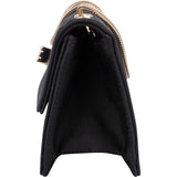 Chanel Black Grosgrain 2.55 Flap Mini Handbag