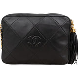 Chanel Quilted Lambskin CC Camera Crossbody Shoulder Bag