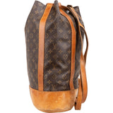Louis Vuitton Monogram Canvas Randonnee GM Backpack Shoulder Bag