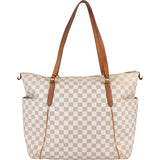 Louis Vuitton Monogram Damier Azur Canvas Totally GM Shoulder Bag