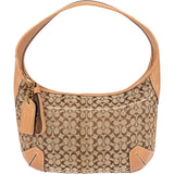 Coach Monogram Signature Small Hobo Shoulder Bag