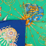 Hermès Voiles de Lumiere Silk Carre 90 Scarf Tuch