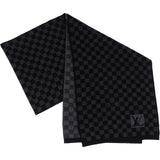 Louis Vuitton Wool Monogram Damier Schal Scarf