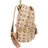 MCM Monogram Visetos Small Sie Studs Stark Backpack