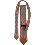 Hermès Printed Pattern Silk Tie Krawatte