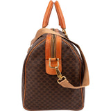 Celine Monogram Macadam Canvas Boston Travel Bag