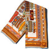 Hermès Kiki Colliers de Chiens Silk Scarf Tuch Carre 140