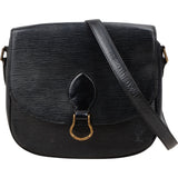 Louis Vuitton Noir Epi Leather Saint Cloud GM Crossbody Bag