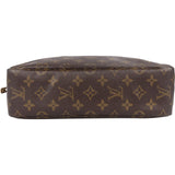 Louis Vuitton Monogram Canvas Trousse de Toilette 28 Clutch - vintageandkickz