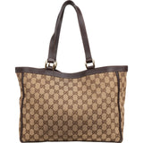 Gucci Monogram GG Canvas Abbey D-Ring Pocket Tote Shoulder Bag