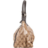 Gucci Monogram Coated Canvas GG Abbey D-Ring Shoulder Bag