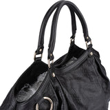 Gucci GG Monogram Leather Sukey Handbag