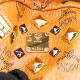 MCM Monogram Visetos  Stark Studded 2 in 1 Backpack
