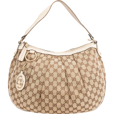 Gucci Monogram GG Sukey Shoulder Bag