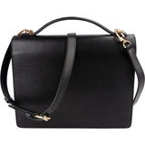 Louis Vuitton Noir Epi Leather Monceau Handbag