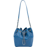 Chanel Quilted Lambskin Egyptian Amulet Drawstring Bucket Shoulder Bag