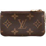 Louis Vuitton Monogram Canvas Pochette Cles Key Pouch Wallet