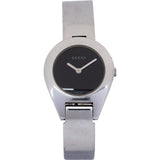 Gucci Silver Tone Teardrop Belt Lock Bangle 6700L Woman Watch