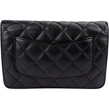 Chanel Quilted Caviar Leather CC Wallet On Chain Crossbody Bag