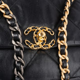 Chanel 19 Quilted Lambskin Medium Single Flap Crossbody Bag