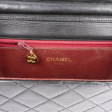 Chanel Quilted Lambskin Single Flap Shoulder Bag