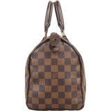 Louis Vuitton Monogram Damier Ebene Speedy 25 Handbag