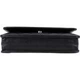 Chanel Quilted Caviar Leather Palladium Wallet On Chain Crossbody Bag