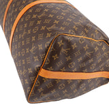 Louis Vuitton Monogram Canvas Keepall 55 Bandoulière Travel Bag