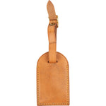 [🔄️B10 / F51] Louis Vuitton Vachetta Leather Luggage Tag - vintageandkickz