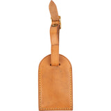 [🔄️B10 / F51] Louis Vuitton Vachetta Leather Luggage Tag - vintageandkickz
