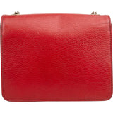 Gucci Leather Interlocking GG Shoulder Crossbody Bag