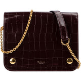 Mulberry Croc-Embossed Leather Small Darley Crossbody Bag