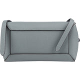 Céline Light Blue Grained Calfskin Leather Nano Belt Handbag