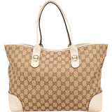Gucci Monogram GG Charmy Tote Handbag - vintageandkickz