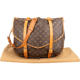 Louis Vuitton Monogram Canvas Saumur 40 Crossbody Bag