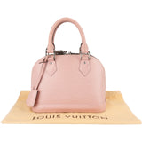 Louis Vuitton Pink Epi Leather Alma BB Handbag