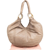 Miu Miu Leather Mombasa Hobo Shoulder Bag