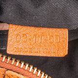 Chloé Stitching Leather Paraty Handbag