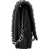 Chanel Quilted Lambskin CC Wallet On Chain Crossbody Bag