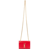 Saint Laurent Patent Leather Kate Chain Crossbody Bag xx maße - vintageandkickz