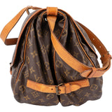 Louis Vuitton Monogram Canvas Saumur 35 Crossbody Bag