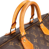 Louis Vuitton Monogram Canvas Speedy 40 Handbag