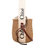Chloé x Mifuko Raffia Woody Calfskin Bucket Crossbody Bag
