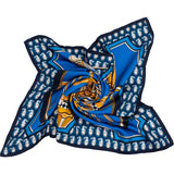 Hermès Silk Les Roues de Phaeton Carre 90 Tuch Scarf