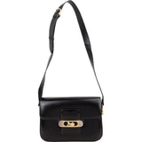 Celine Boxcalf Leather Horse Carriage Flap Triomphe Shoulder Bag