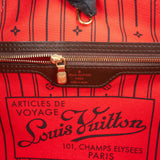 Louis Vuitton Monogram Damier Ebene Neverfull MM Shoulder Bag